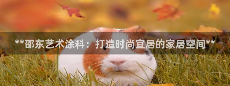 和记平台下载：**邵东艺术涂料：打造时尚宜居的家居空间**