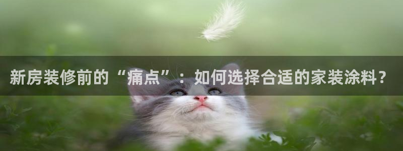 深圳和记科技有限公司：新房装修前的“痛点”：如何选择合适的家装涂料？