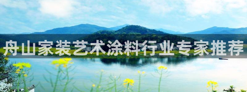 和记官方网址：舟山家装艺术涂料行业专家推荐