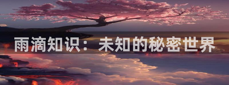 宝书网电子书免费下载：雨滴知识：未知的秘密世界